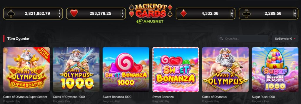 neobet casino bölümleri